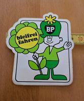 ABZIEHBILDLI / AUFKLEBER - BP BENZIN BLEIFREI - VINTAGE