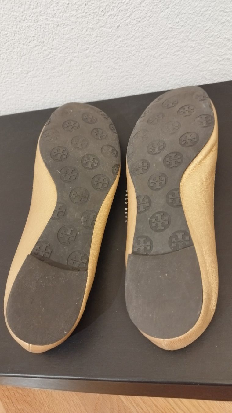 Tory Burch Scarpe da donna: Goldene Tory Burch Ballerinas Gr. 10 M – Usato da Rüti ZH venduto da dmi_cps6 5