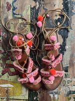 hippie schnür-sandalen / grösse 41