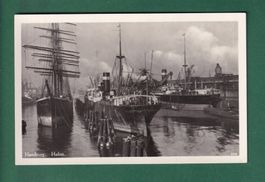 HAMBURG - Hafen - Schiffe - 1938