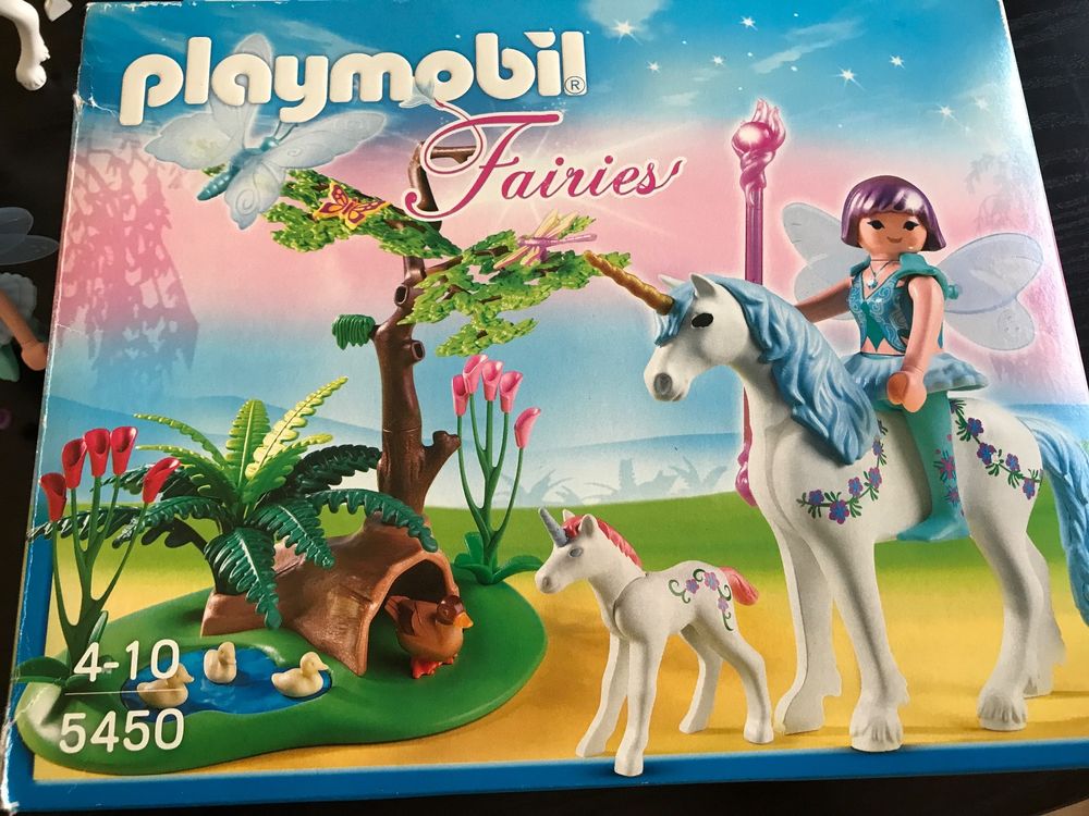 Playmobil Fairies 5447 Playset Sealed In Box 109 Pieces 2012 NEW Ages 4-10