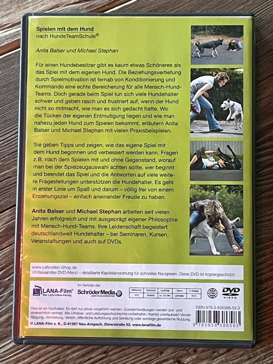 Tutti i DVDs: Spiel mit Hund – Usato da La Tour / VS venduto da patoye 1