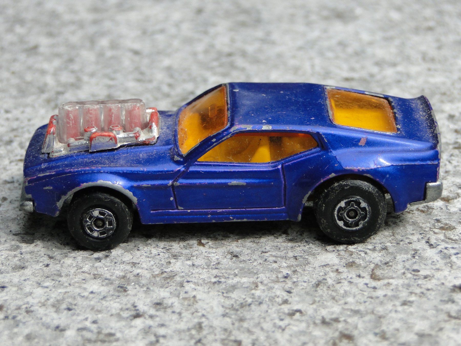 Matchbox Modellautos: MATCHBOX - Ford Mustang Piston Popper - Nr. 10 – Gebraucht aus Killwangen von cyrano56 2