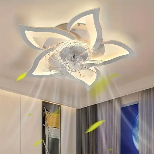 Ventilatori: LED-Deckenventilator mit Fernbedienung – Nuovo e nell'imballaggio originale da Liestal venduto da OMAROSHOP