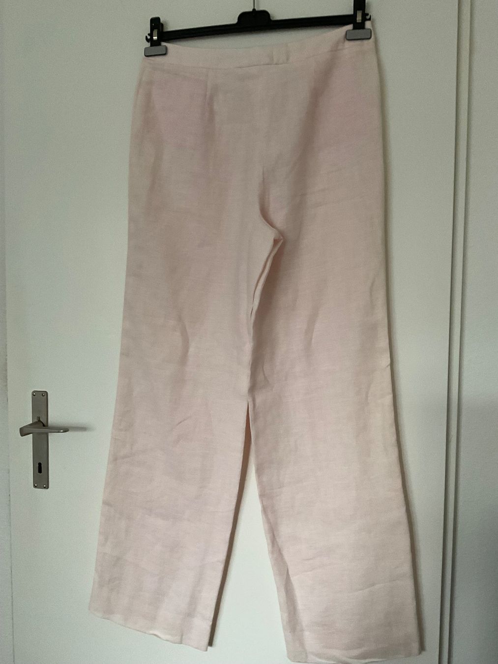 Pantaloni: LONGHIN 100% Leinen Hose Gr 40 hellrosa – Usato da Urdorf venduto da alda02 3