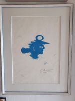 Georges Braque, Farblitho auf Japon nacré, handsig., gerahmt