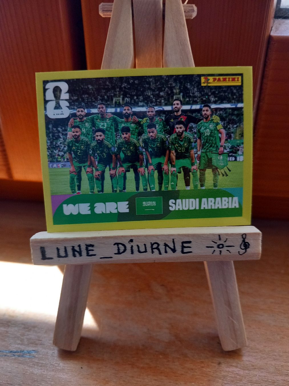 Panini Carte collezionabili: Sticker Panini Arabie Saoudite équipe KSA 13 – Usato da Salavaux venduto da Lune_Diurne