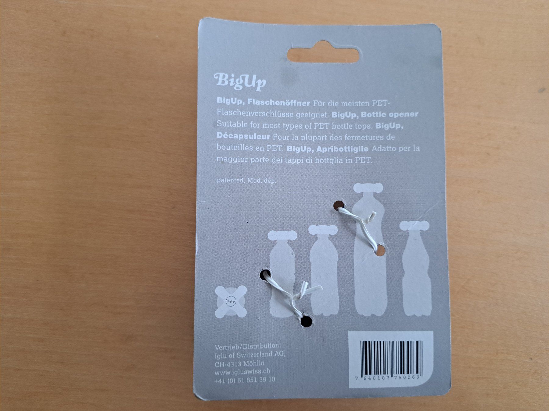 BigUp Flaschenöffner PET neu OVP (Neu und originalverpackt) in ...
