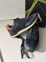Baskets Ambitious homme bleu cuir textile Gr. 44 neuves