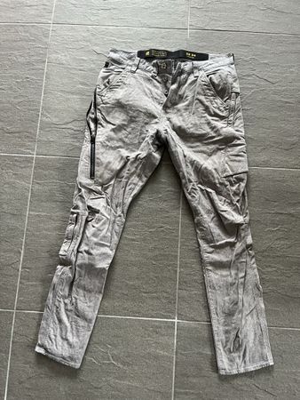 G-STAR COOLE HOSEN GRAU GRÖSSE 33/34 GUTER ZUSTAND
