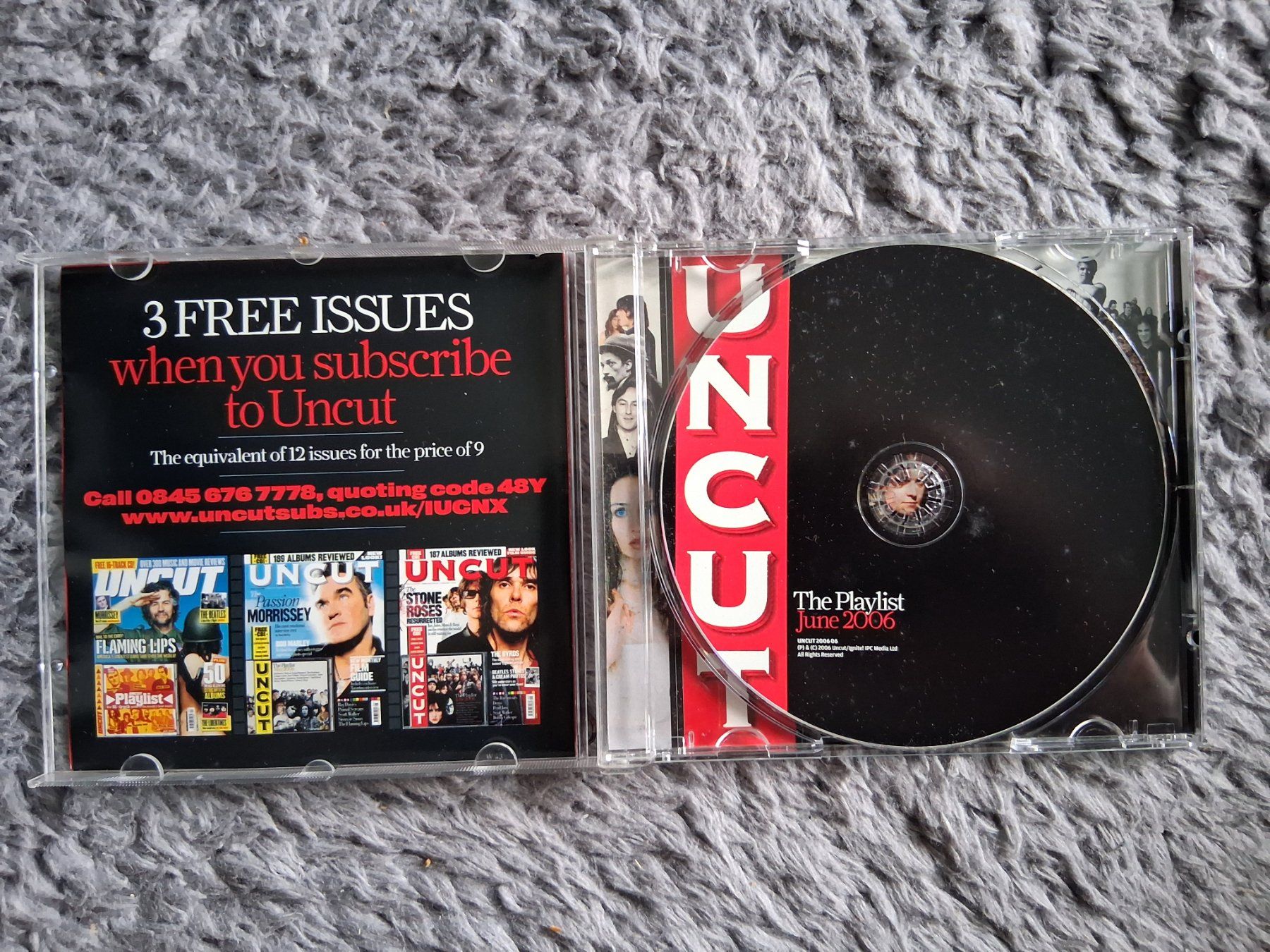 CD: UNCUT    THE PLAYLIST     JUNE 2006       CD – Usato da Wetzikon ZH venduto da Ramones01 2
