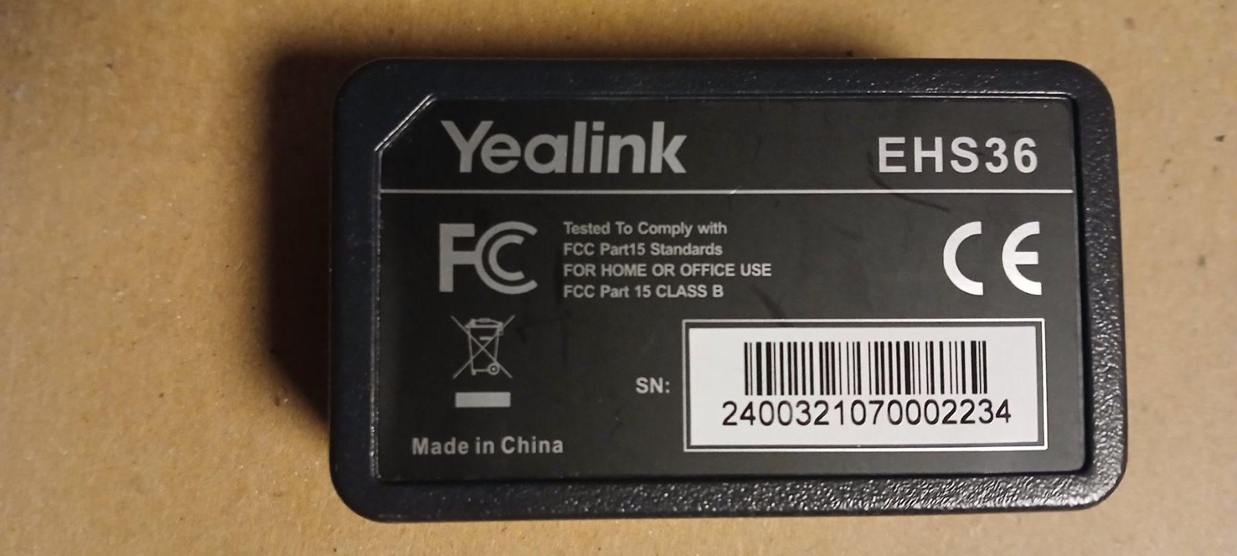 Yealink Lecteurs & Adaptateurs: Yealink EHS36 Wireless Headset Adapter – D'occasion à Zürich par sebime0 1