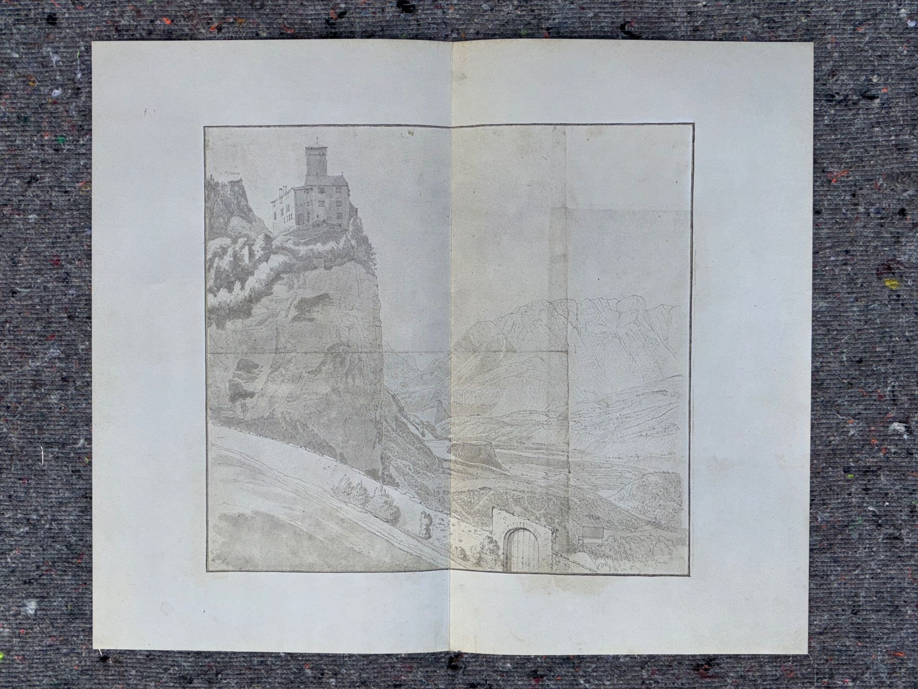 Poster & Bilder: Bilder Jan Hackaert die Schweizer Ansichten 1653 - 1656 – Neu (gemäss Beschreibung) aus Baar von bricksandmore 6