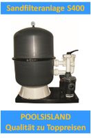 Sandfilteranlage S400 inkl. Filterpumpe ; Schwimmbadfilter