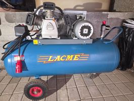 LuftKompressor LACME 11 bar DREI ZILINDER guter Zustand