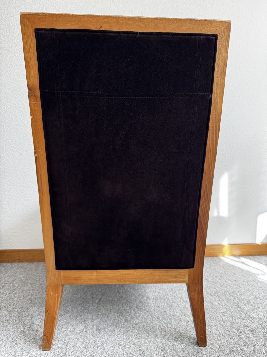 Poltrone: Sessel braun Samt Holz Rahmen – Usato da Zollikofen venduto da Comcast 4
