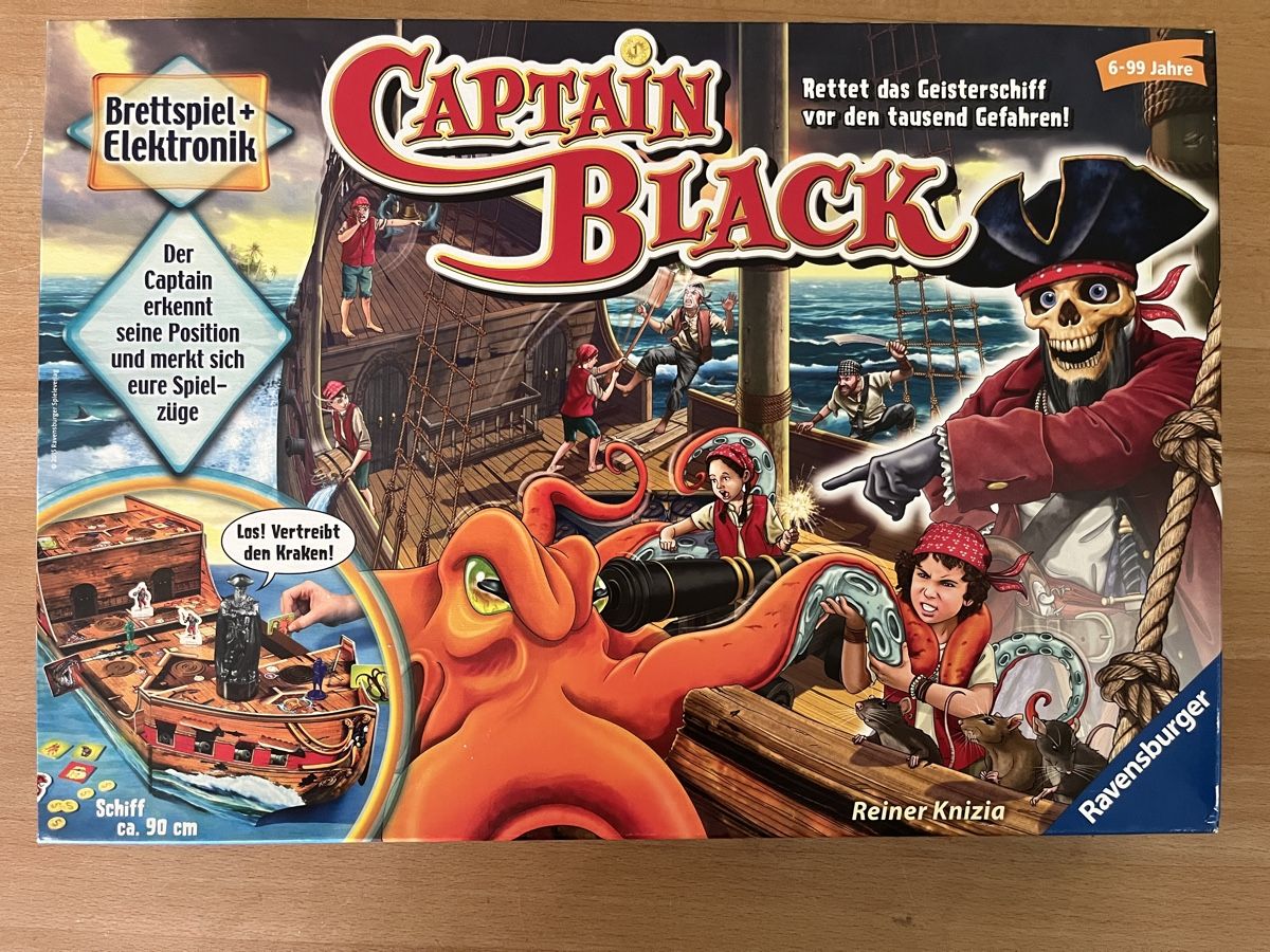 Ravensburger Spiele: Brettspiel Captain Black  – Gebraucht aus Niederbipp von zimtzucker78