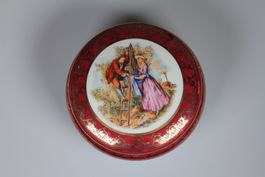Limoges Porzellan P. Pastaud romantisches Dekor
