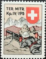 Soldatenmarke 2.WK, Ter Füs Kp IV/195, Wi Ter 402