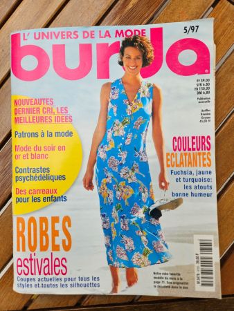 Burda 05.1997 / été , robes, tenues du soir, etc...