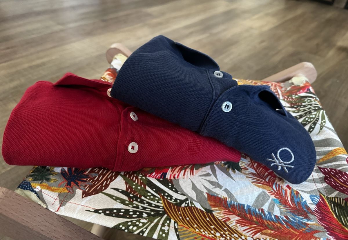 Lotti & Set di vestiti: Kinder Poloshirts Gr.128 – Usato da Gontenschwil venduto da alioli 1