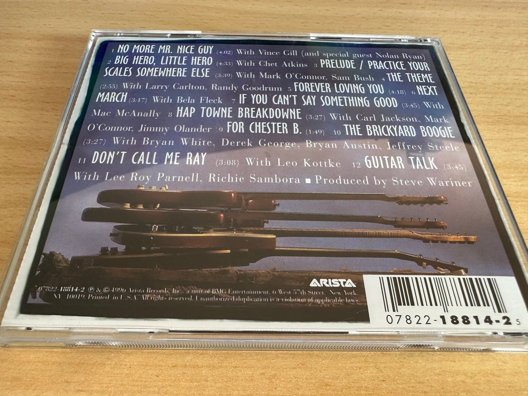 CD: Steve Wariner – No More Mr. Nice Guy – Usato da Rikon im Tösstal venduto da Alpenmutz 1