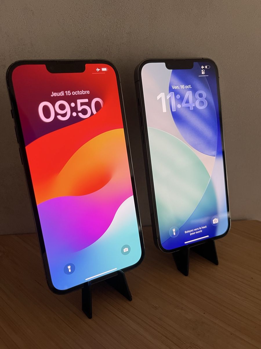 Apple Handys / Smartphones: LOT DE 2 IPHONE 13 PRO MAX 128 GO – Gebraucht aus Biel/Bienne von Pro.max 4