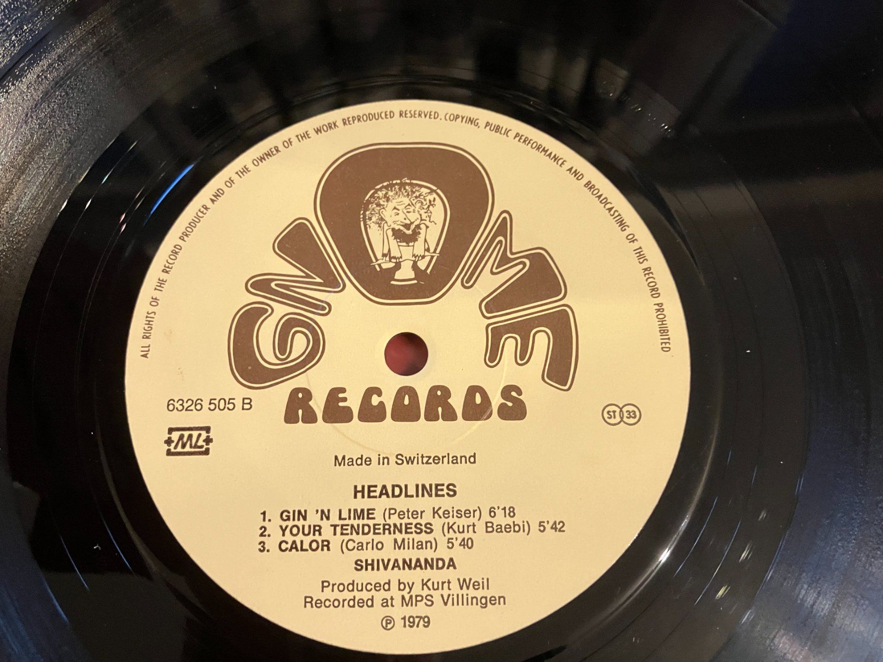 Dischi in vinile: Shivananda – Usato da Aarwangen venduto da Jukebox3 8