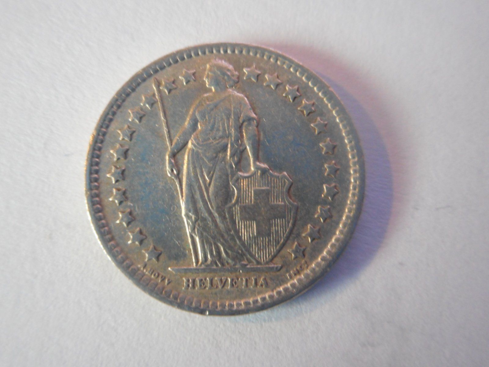 Alle Münzen: 50 Rp. 1961 silber – Gebraucht aus Kriegstetten von pizlad2010 1
