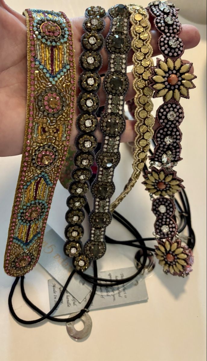 Haarschmuck: Deepa Gurnani Haarbänder Set 4-teilig neu – Neu (gemäss Beschreibung) aus Baden von Tiffany6878 5