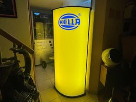 Grosse HELLA Leuchtreklame