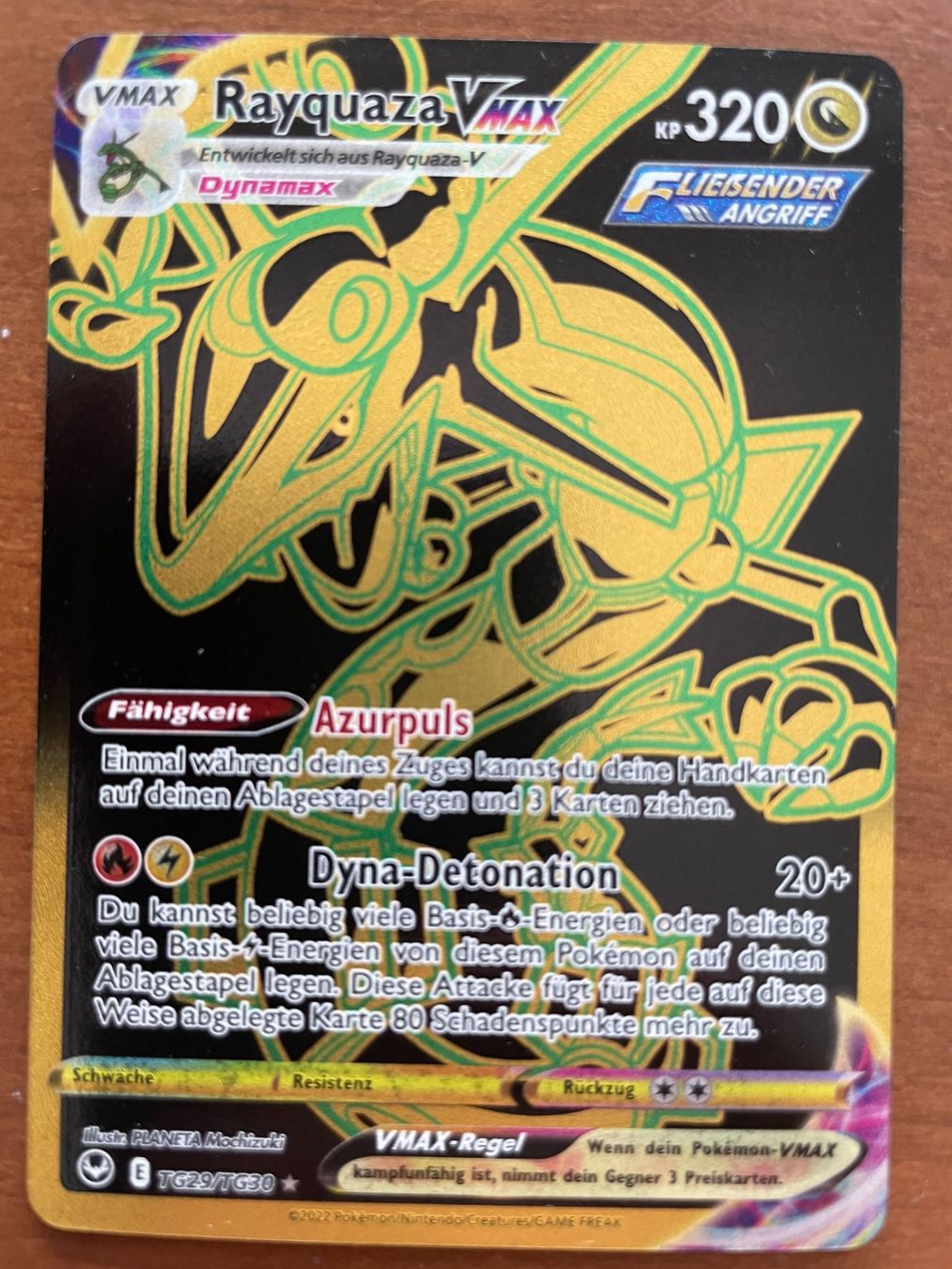 Pokémon Carte collezionabili: Pokemon Rayquaza VMAX (Versand gratis) – Nuovo (secondo la descrizione) da Chur venduto da Angerson