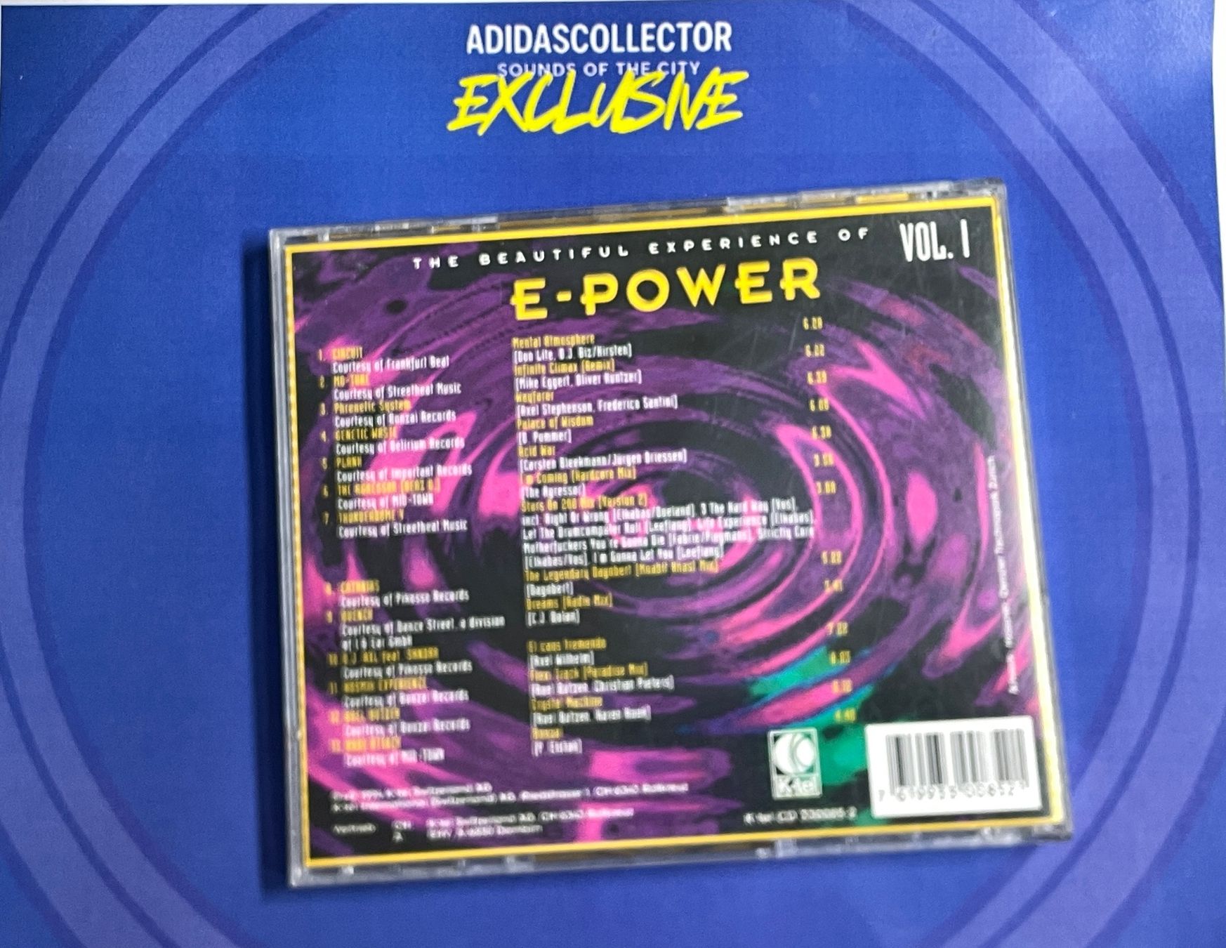 CD: The Beautiful Experience Of E-Power Vol. I – Usato da Muri b. Bern venduto da AdidasCollector 1