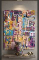 Gemälde " Lebensenergie" handmade 57×75