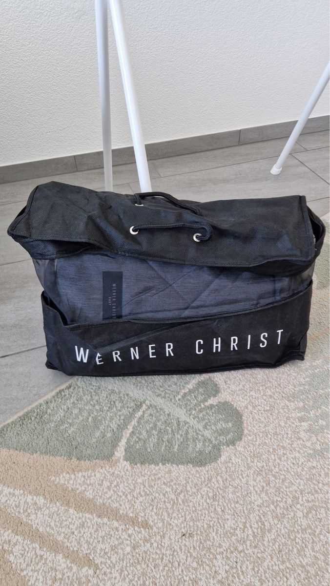 Bauch- & Rückentragen: Fusssack Werner Christ Lammfell Schwarz Baby – Neu und originalverpackt aus Wetzikon ZH von sal_v2jt 1