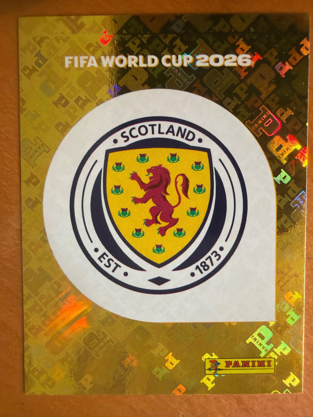 Panini Sammelbilder & Trading cards: Panini SCO1 – Neu (gemäss Beschreibung) aus Susten von Rechnun
