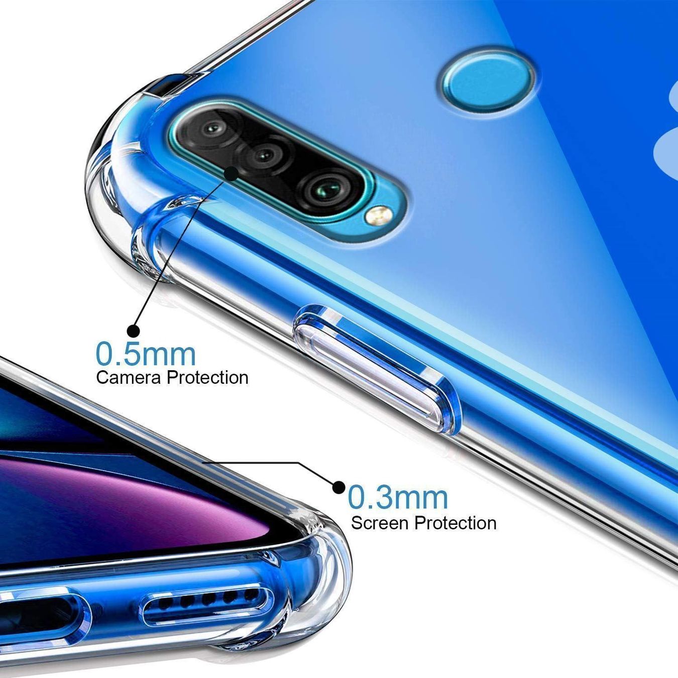 Cover & Protezioni schermo: Huawei P30 Lite / New Edition Hülle Etui Case Cover ROBUST – Nuovo e nell'imballaggio originale da Volketswil venduto da coverandmore 6