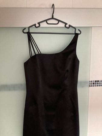 Abendkleid schwarz lang Grösse 38