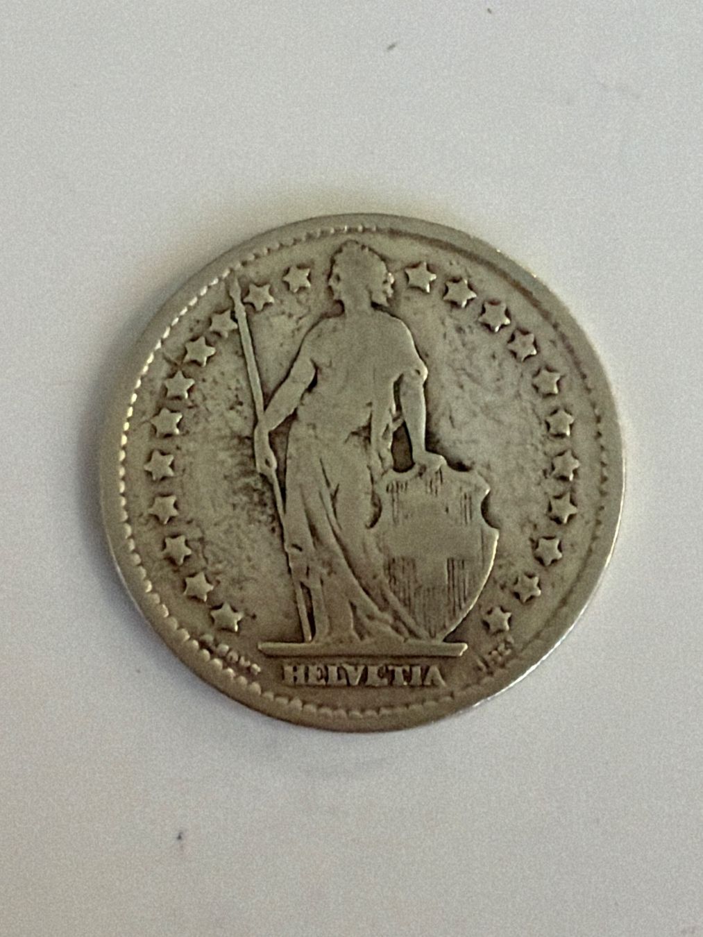 Alle Münzen: 1.- silber 1906 (49) – Gebraucht aus Bonstetten von juliestore 1