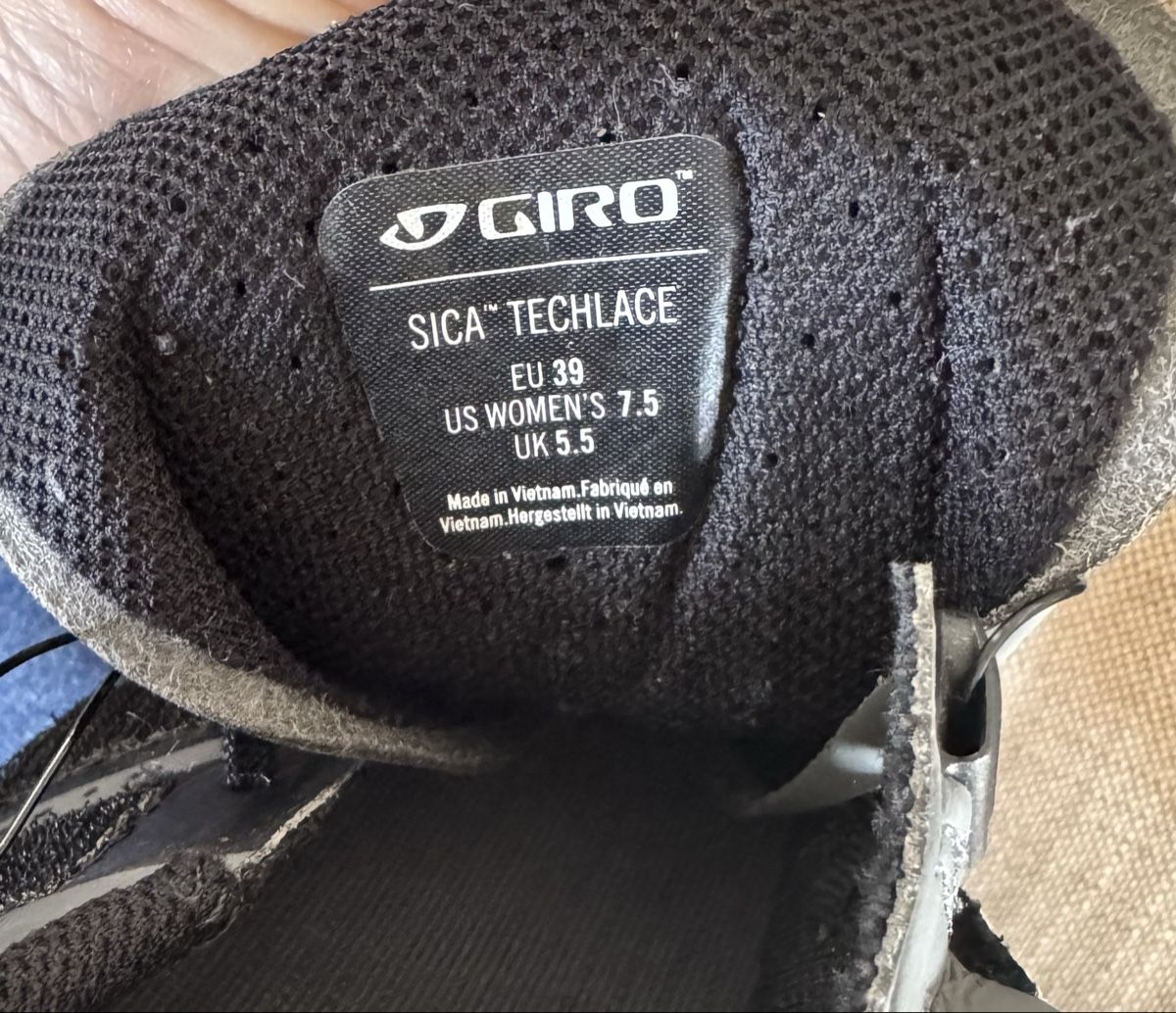 Giro Scarpe da donna: Giro Code Techlace Radschuhe, Damen Gr 39 – Usato da Zürich venduto da ukohler01 5