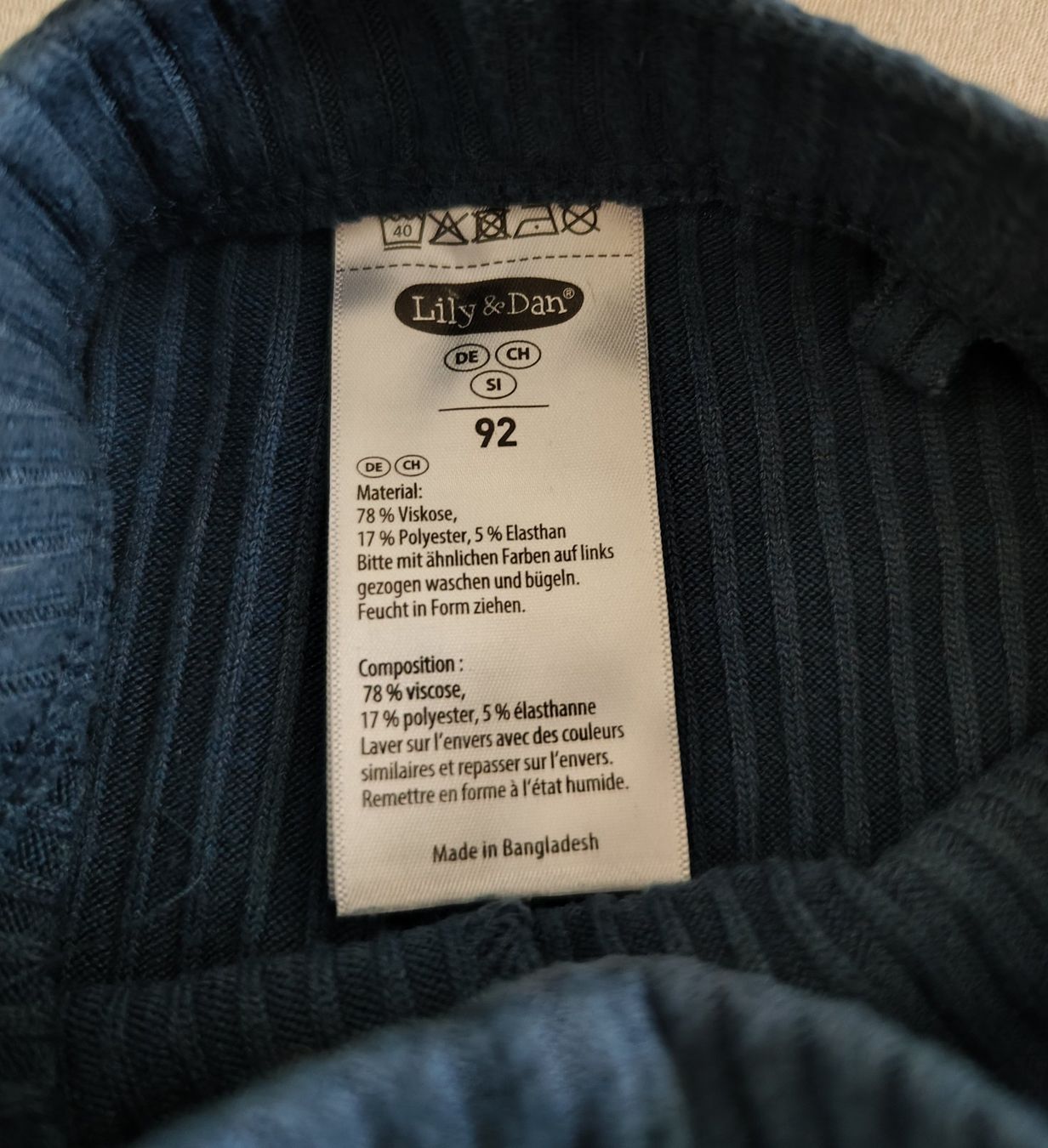 Pantaloni: Leggings gerippt - Grösse 92 – Usato da Reinach BL venduto da chilller92 1