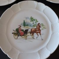 Antiker Sammler- Wand- TELLER Langenthal 22cm Durchmesser