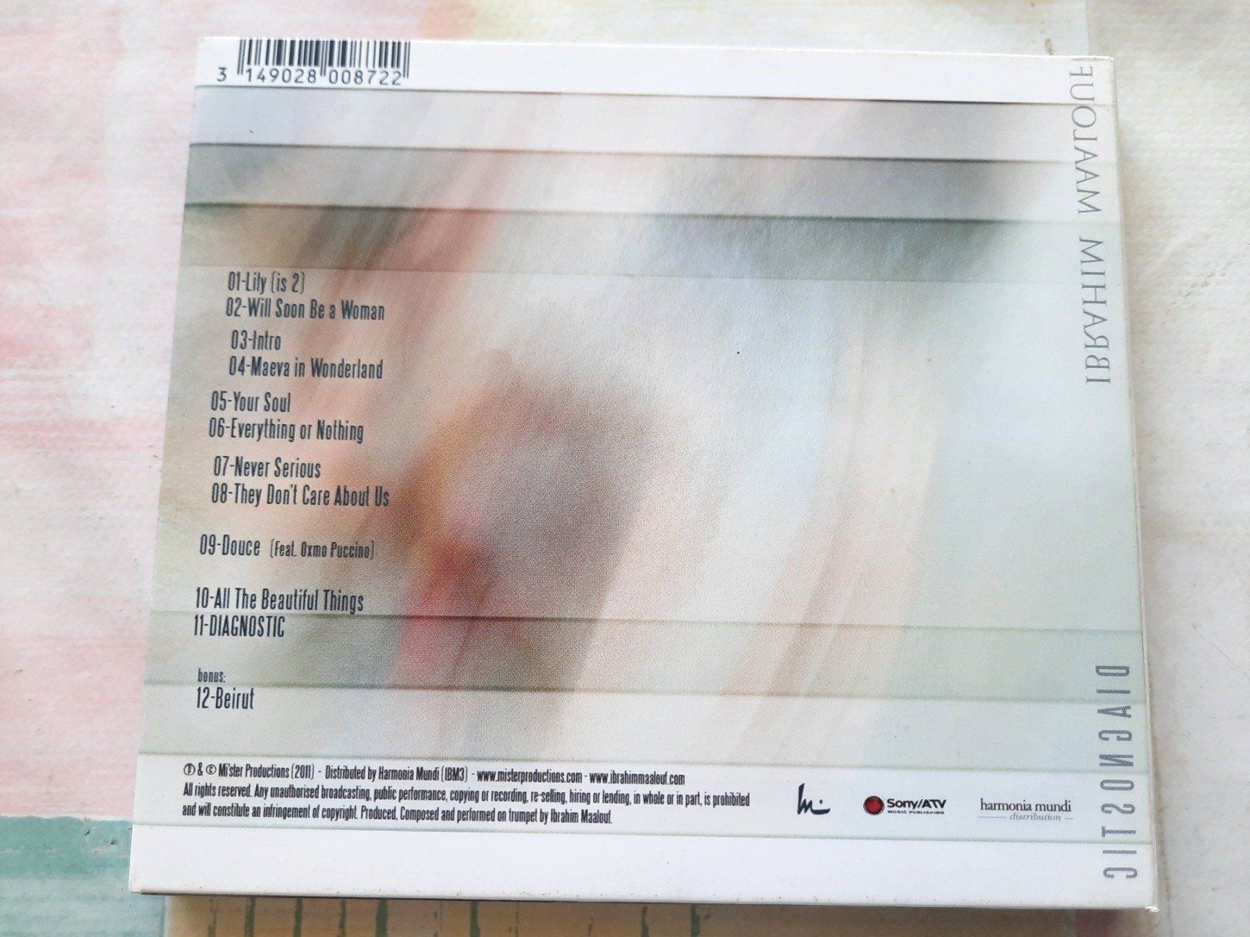 CDs: Cd Ibrahim Malouf - Diagnostic – D'occasion à Pully par bro_n52j 1