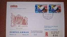 Swissair Geneve - Amman 02.04.1975