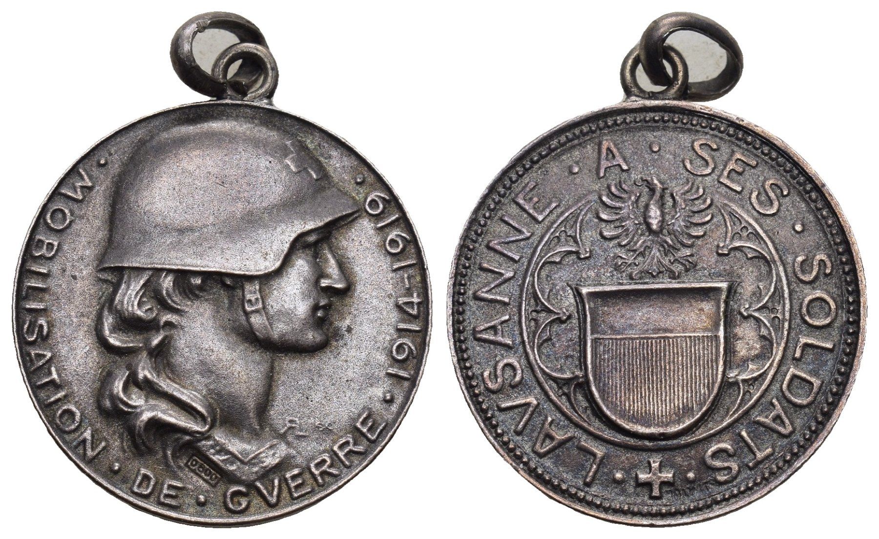 Medaglie: Lausanne 1919 – Usato da Bern venduto da numismatictops
