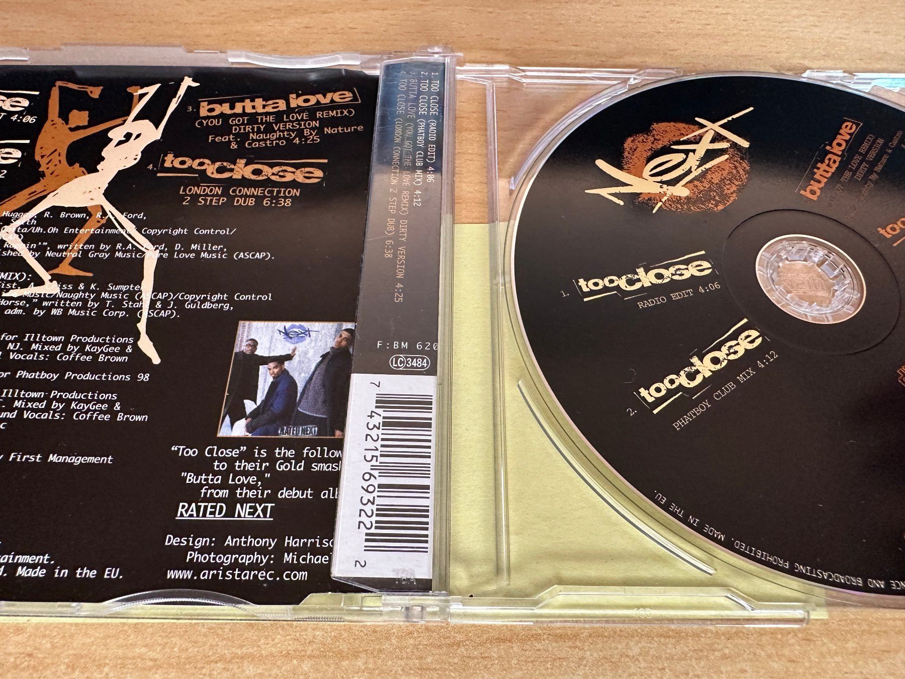 CD: Next – Too Close - Single CD – Usato da Rikon im Tösstal venduto da Alpenmutz 1