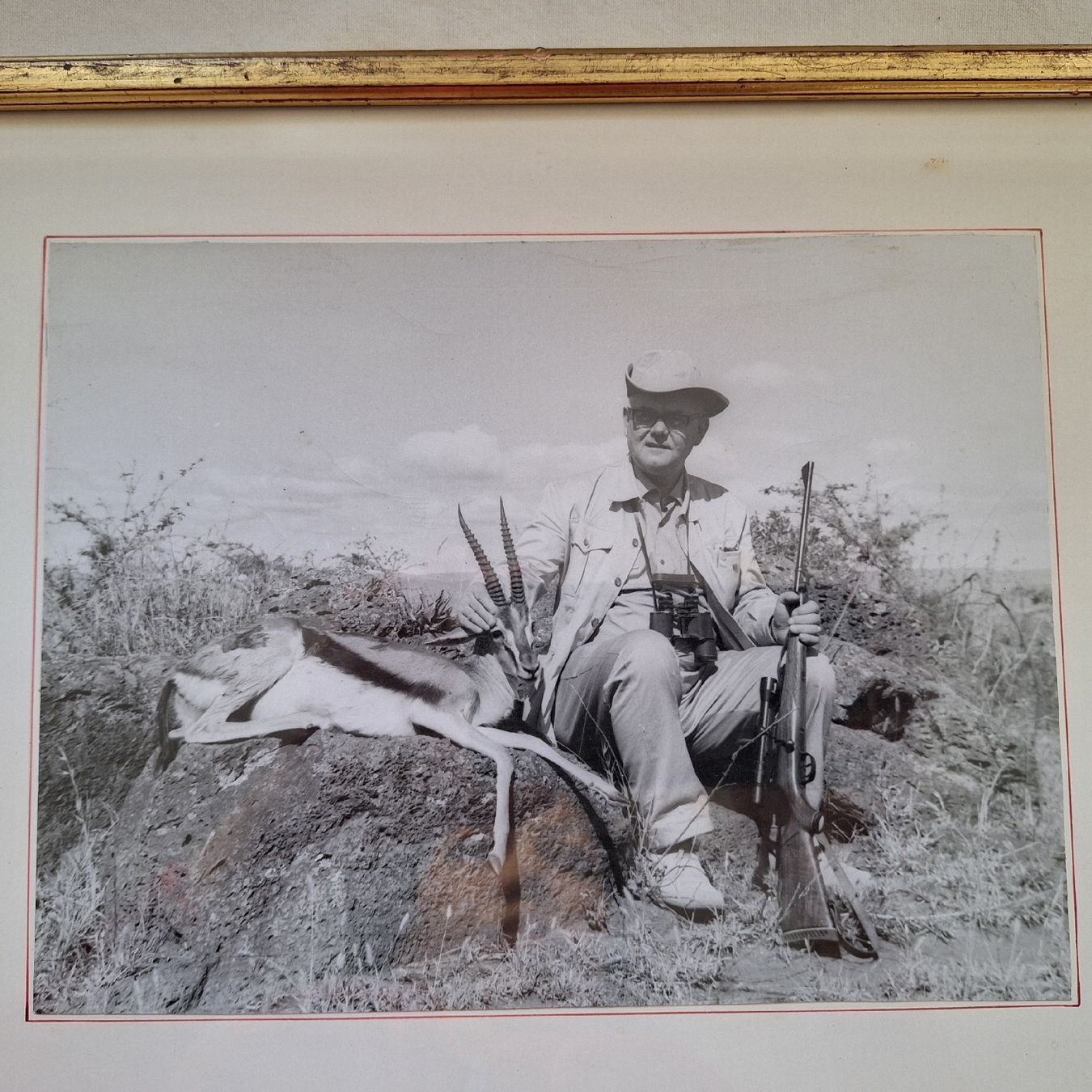 Foto & Immagini: Vintage Bild/oder Foto eines Jägers, Safari – Usato da Winterthur venduto da Goldpipau 1