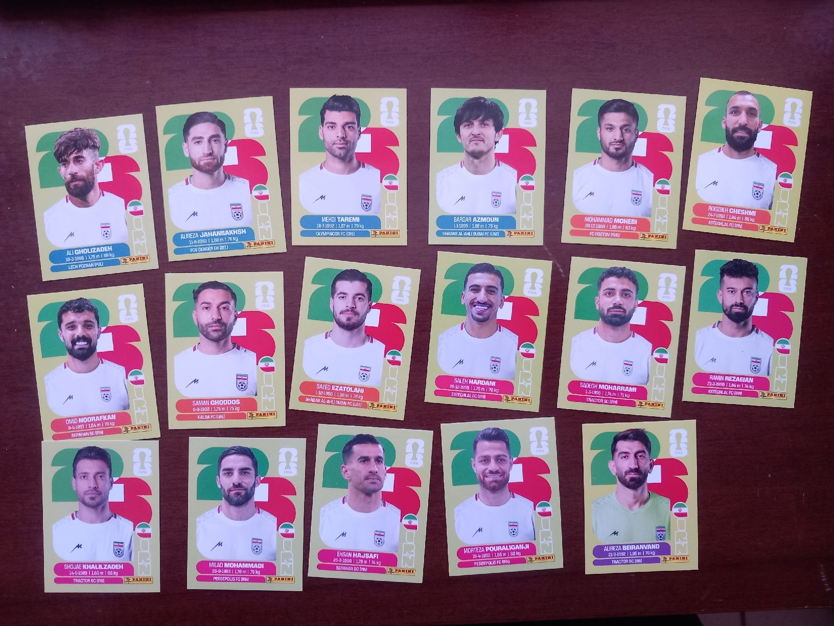 Panini Carte collezionabili: Stickers  Panini World Cup.2026 Team IRAN – Usato da Salavaux venduto da Lune_Diurne