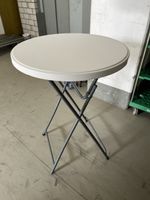 Set: 2 Stehtische Bistrotische klappbar + 20 Stretch Hussen