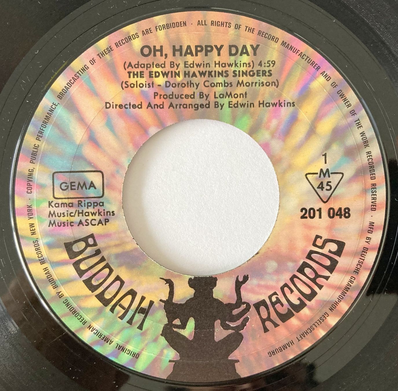 Schallplatten: THE EDWIN HAWKINS SINGERS - OH, HAPPY DAY – Gebraucht aus Bottens von hotter-than-hell 2